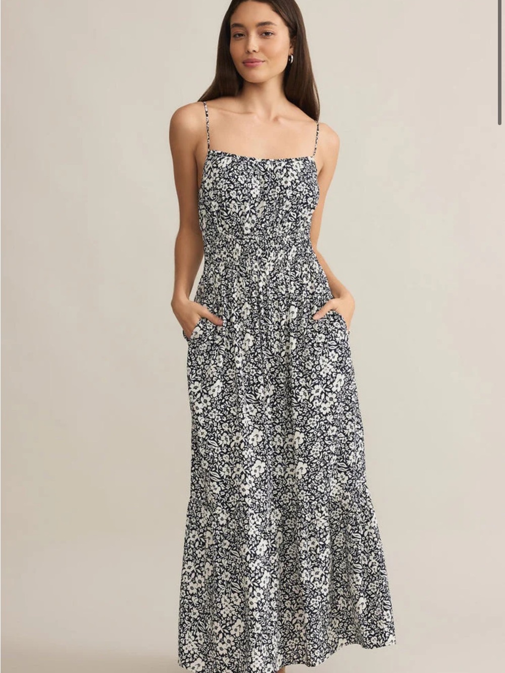 Z Supply Toluca Ynez Floral Maxi Dress